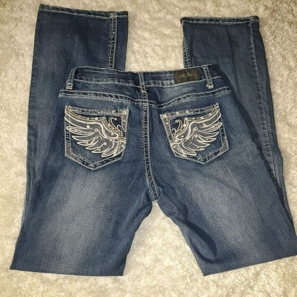 ZCO Jeans bootcut sz 9 - Picture 8 of 10